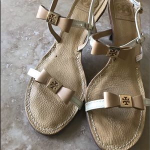 Tory Burch kitten heels size 8.5